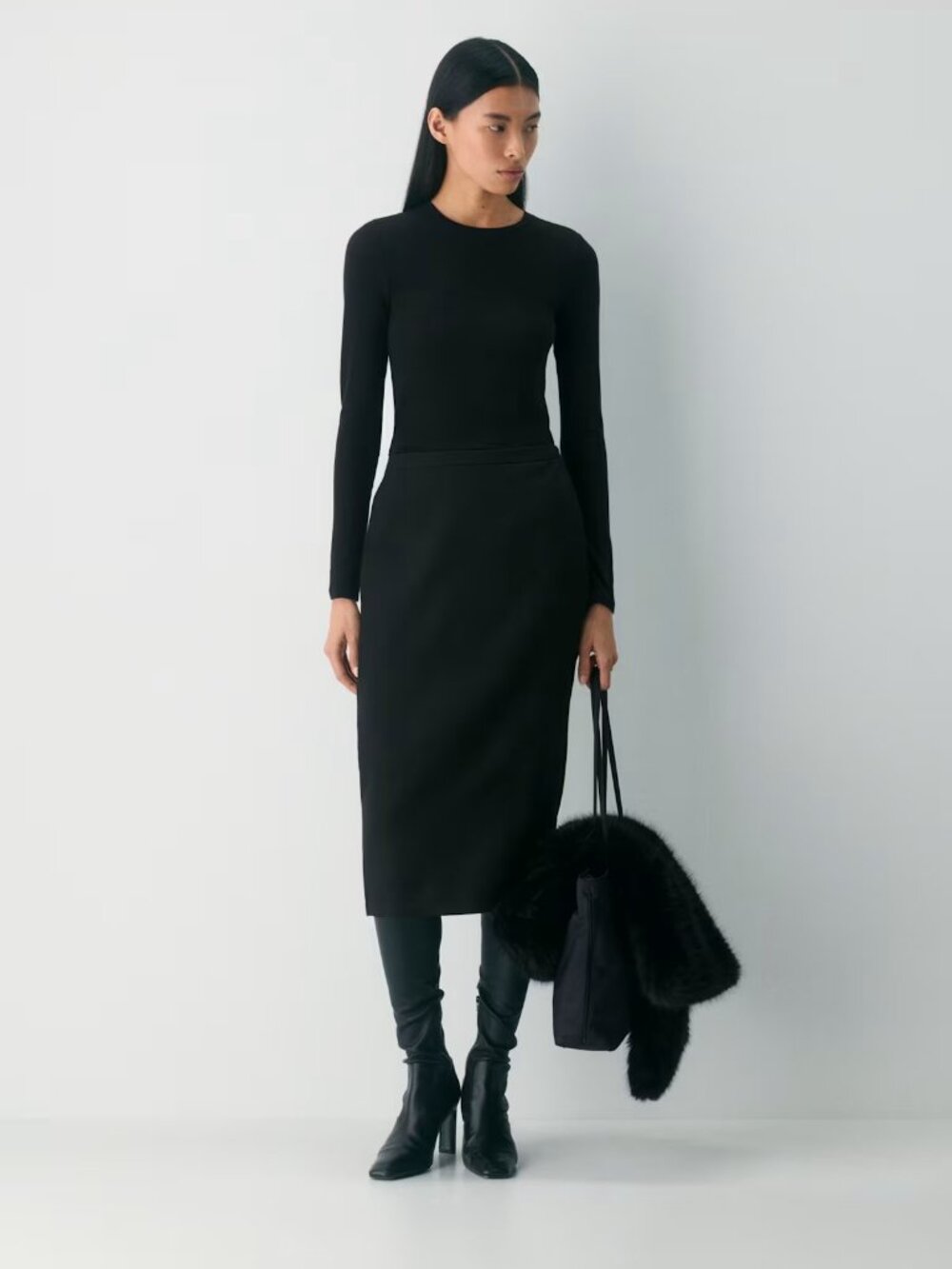 Aritzia Wilfred Wool Skirt NWOT Sz 4